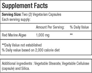 Red Marine Algae Ingredients